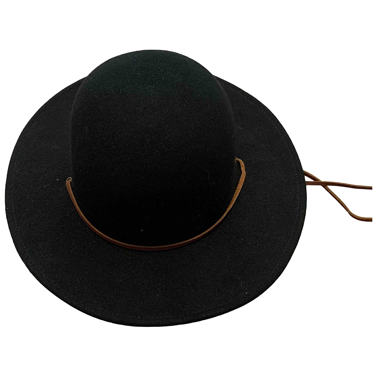 Wool hat Brixton Black size 60 cm in 